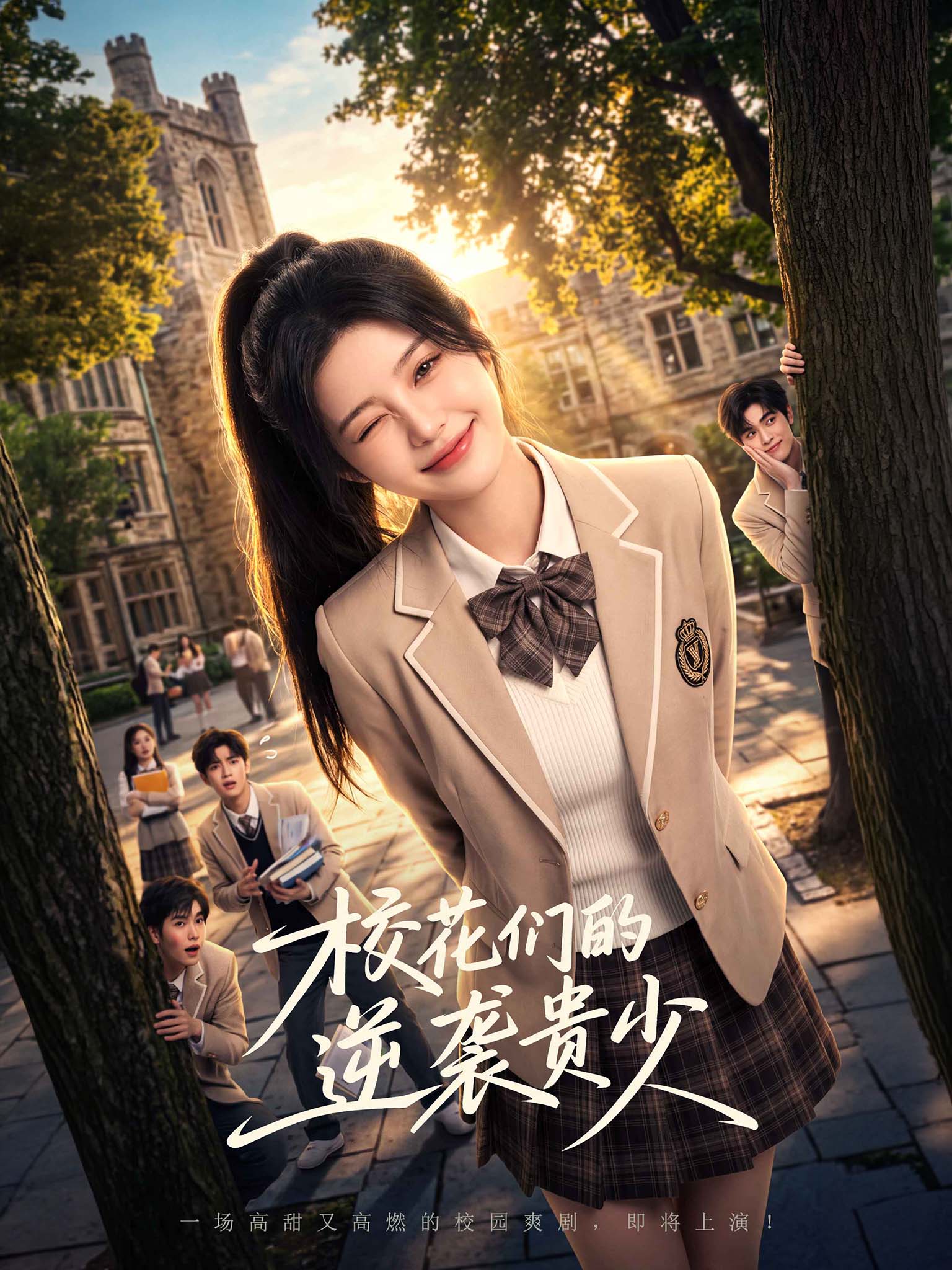 青春校园题材海报