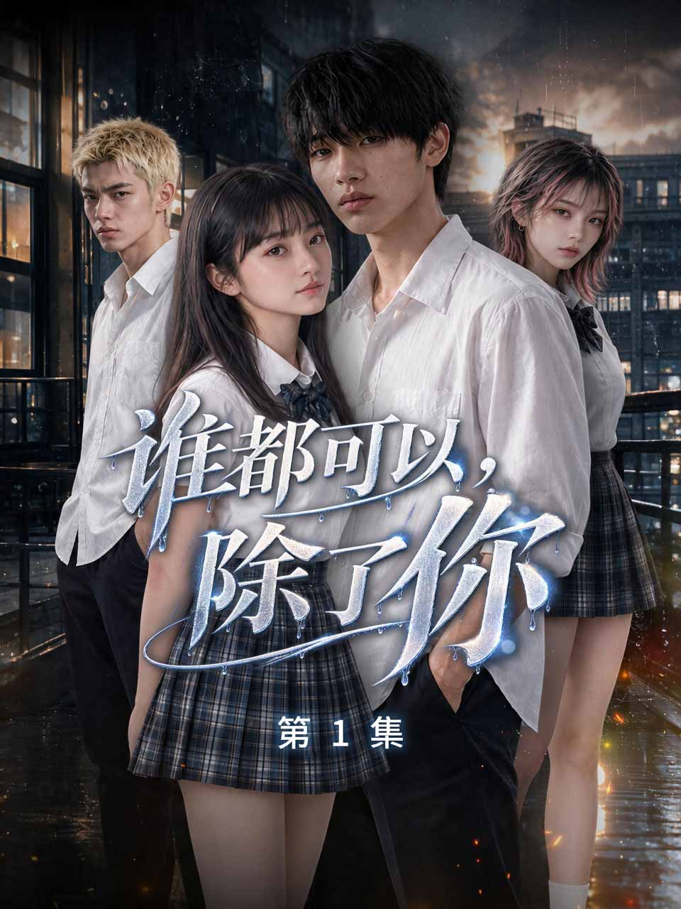 青春群像题材海报